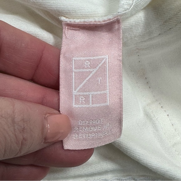 EUC | Peter Som | Button Denim Romper | White | Size 0 - Picture 9 of 16